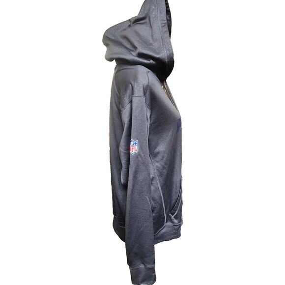 Patriots NFL Pullover Hoodie Size Medium Therma-Fit - Picture 4 of 8